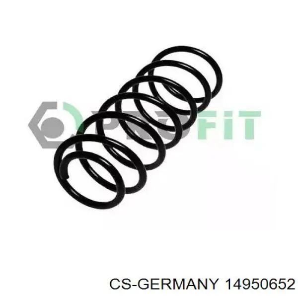 14950652 CS Germany Пружина подвески задняя