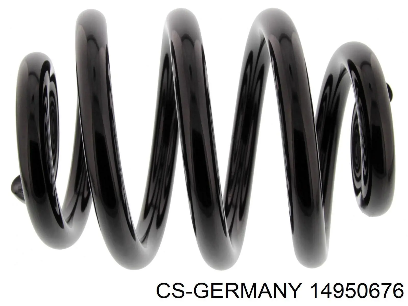 Пружина задняя CS Germany 14950676