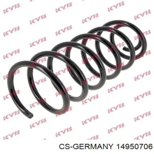 Купить 14950706 CS Germany Винтовая пружина подвеска