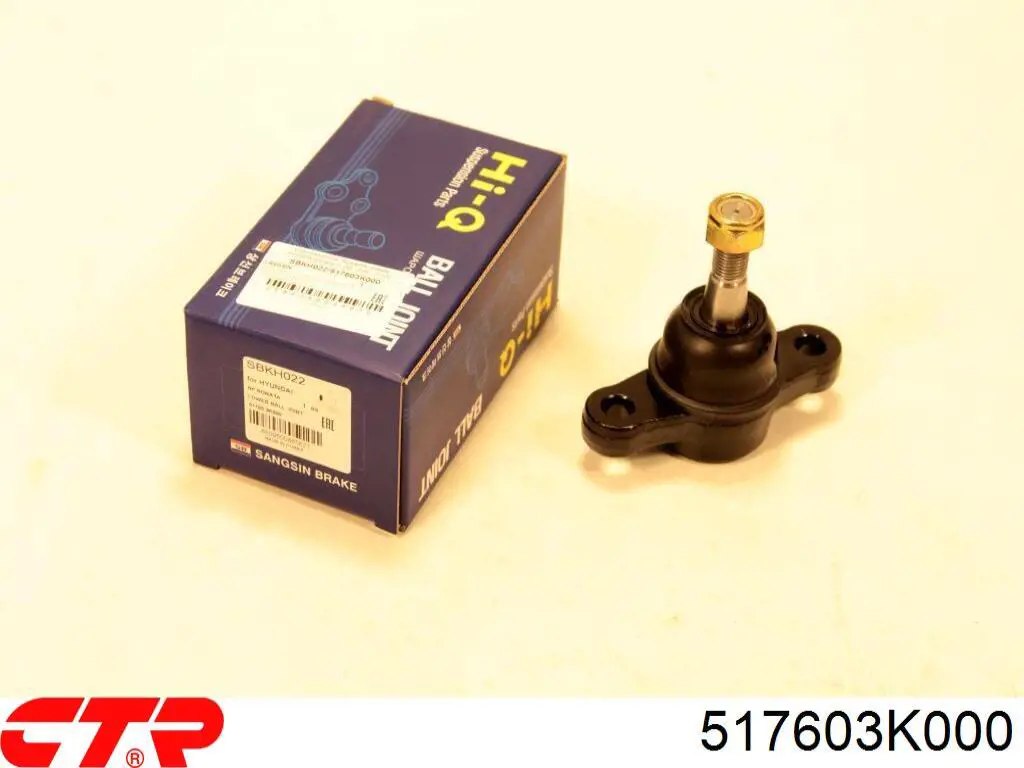 517603K000 CTR Палец шаровой нижний