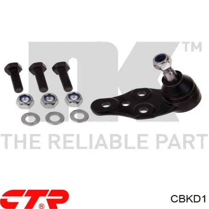 CBKD1 CTR Палец шаровой нижний