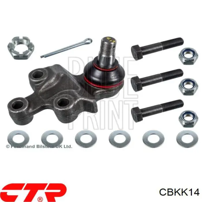 CBKK14 CTR Палец шаровой нижний