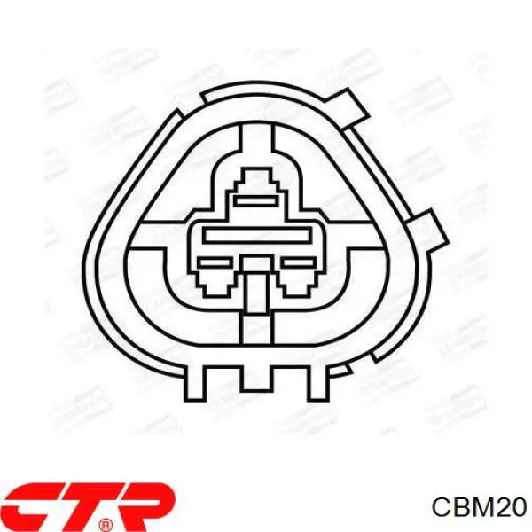 CBM20 CTR Верхние шаровые опоры