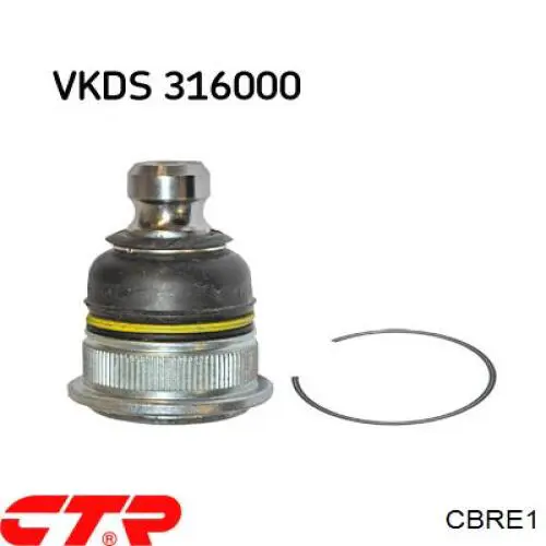 CBRE1 CTR Палец шаровой нижний