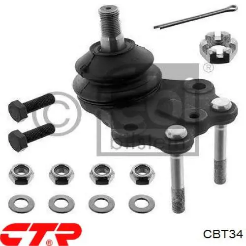 CBT34 CTR Верхние шаровые опоры