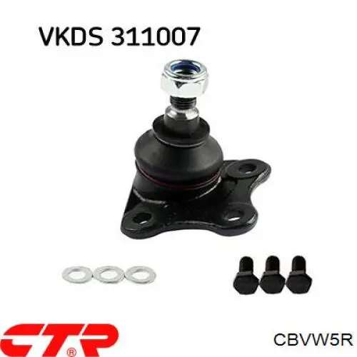 Нижняя правая шаровая опора CBVW5R CTR