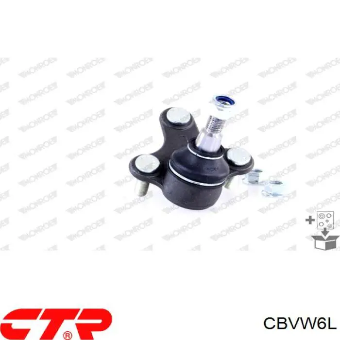 CBVW6L CTR Левая нижняя шаровая опора