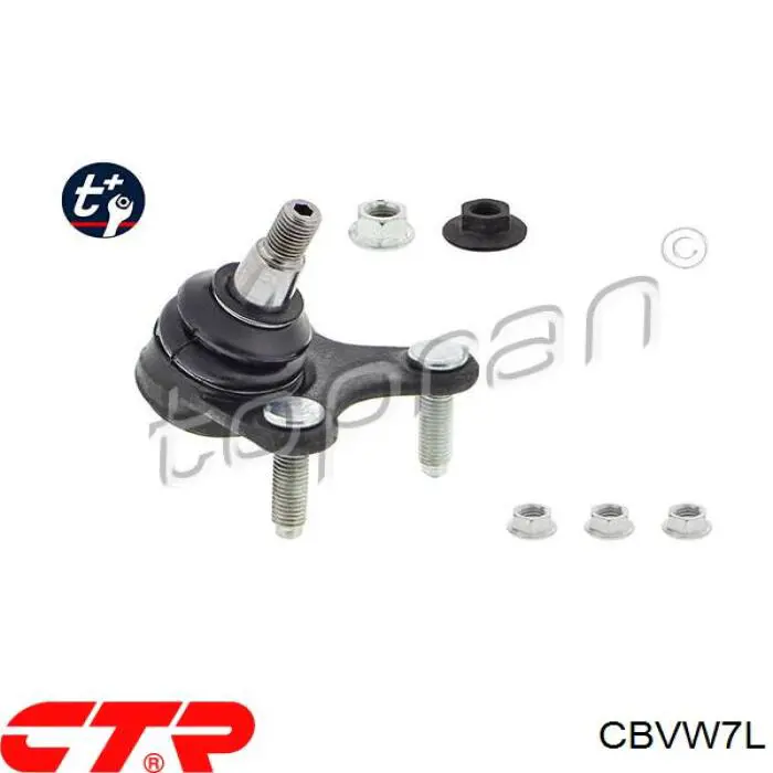 Нижняя левая шаровая опора CBVW7L CTR