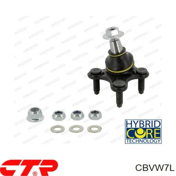 Нижняя левая шаровая опора CBVW7L CTR