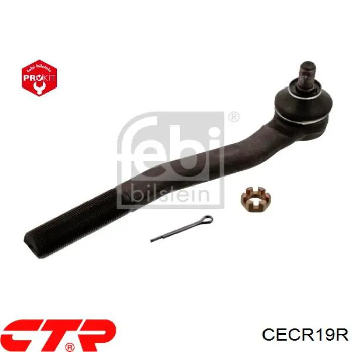 Купить CECR19R CTR Наконечник рулевой тяги, внешний
