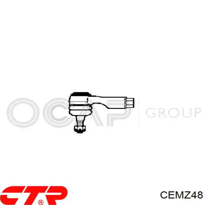 CEMZ48 CTR Наружный наконечник рулевой тяги
