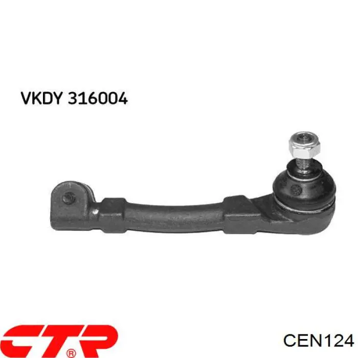 CEN124 CTR Наружный наконечник рулевой тяги