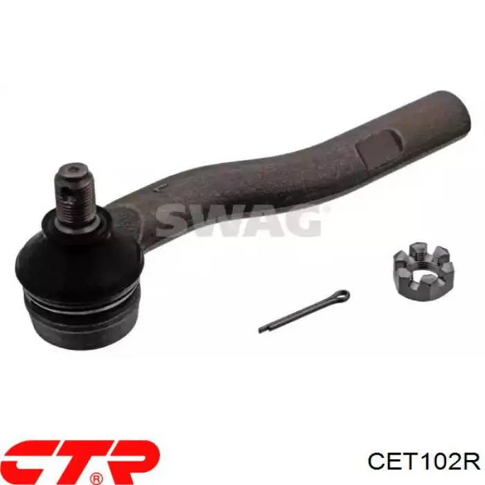 Купить CET102R CTR Наконечник рулевой тяги, внешний