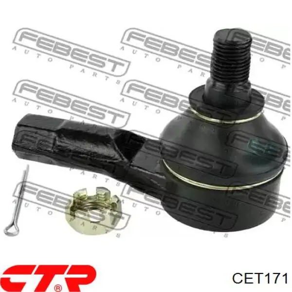 CET171 CTR Наружный наконечник рулевой тяги