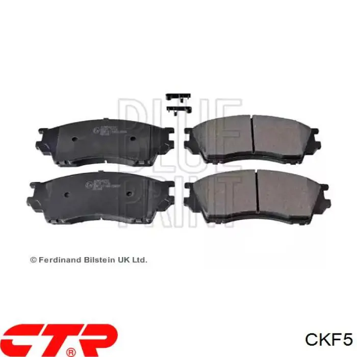 Передние тормозные колодки CKF5 CTR