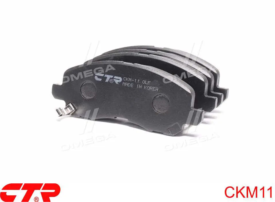 Передние тормозные колодки CKM11 CTR