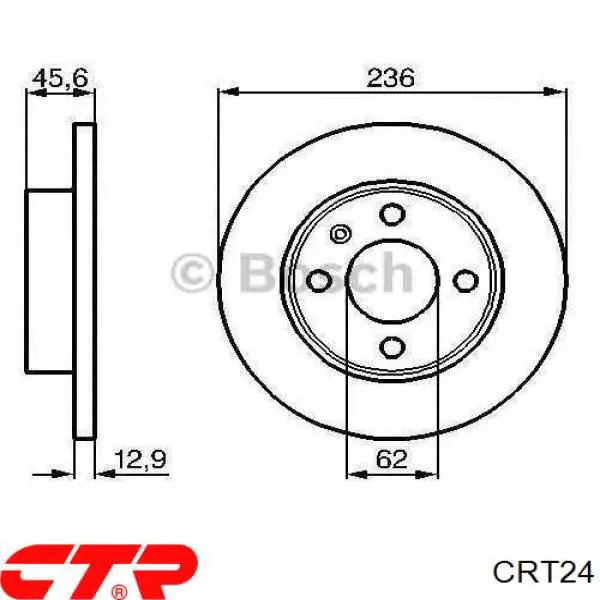 Рулевая тяга CTR CRT24 цена, от 8.58 USD