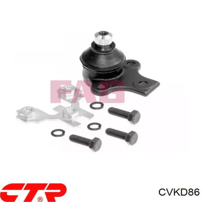 Втулка переднего стабилизатора CTR CVKD86 цена, от 2.54 USD