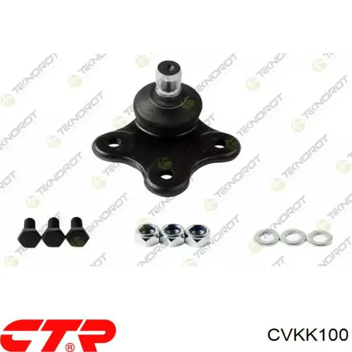 Сайлентблок амортизатора заднего CTR CVKK100 цена, от 1.16 USD