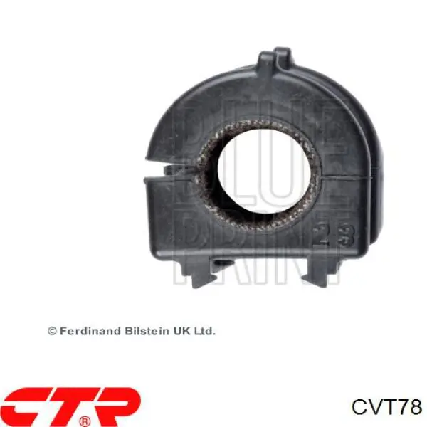 Втулка стабилизатора переднего CVT78 CTR