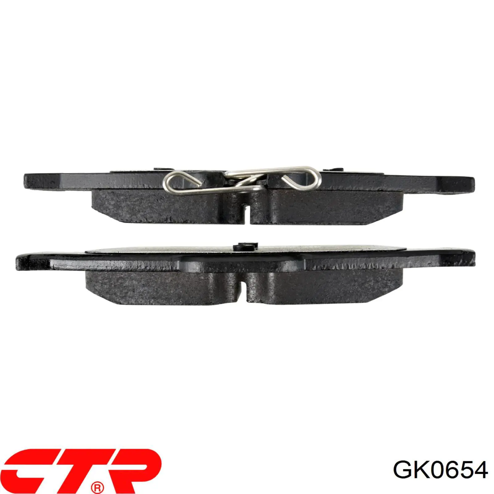 Колодки дисковые  CTR GK0654 цена, от 12.87 USD