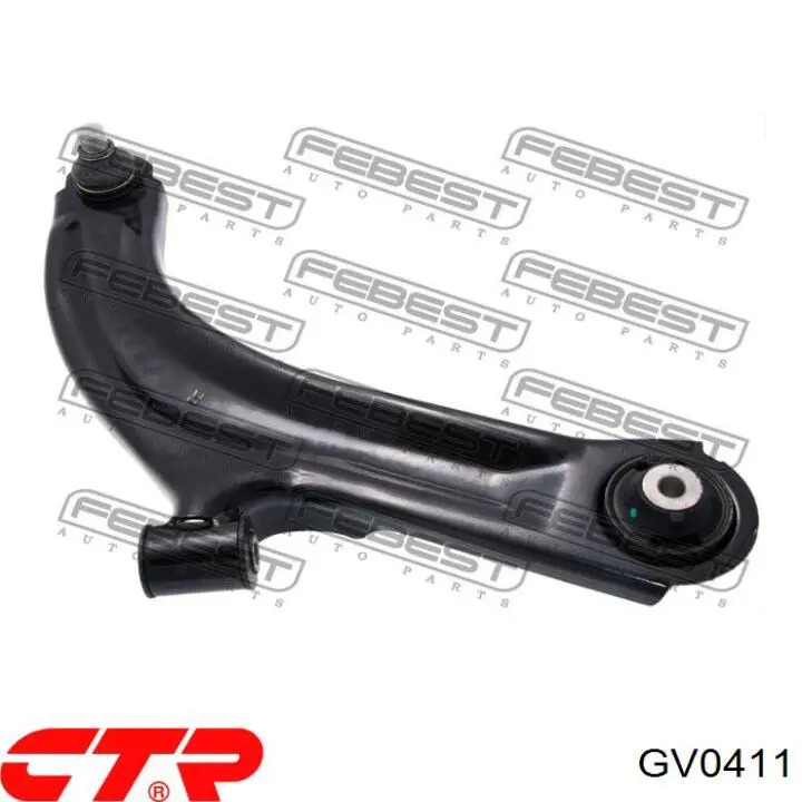 Сайлентблок переднего рычага GV0411 CTR