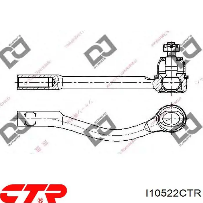 Рулевой наконечник I10522CTR CTR