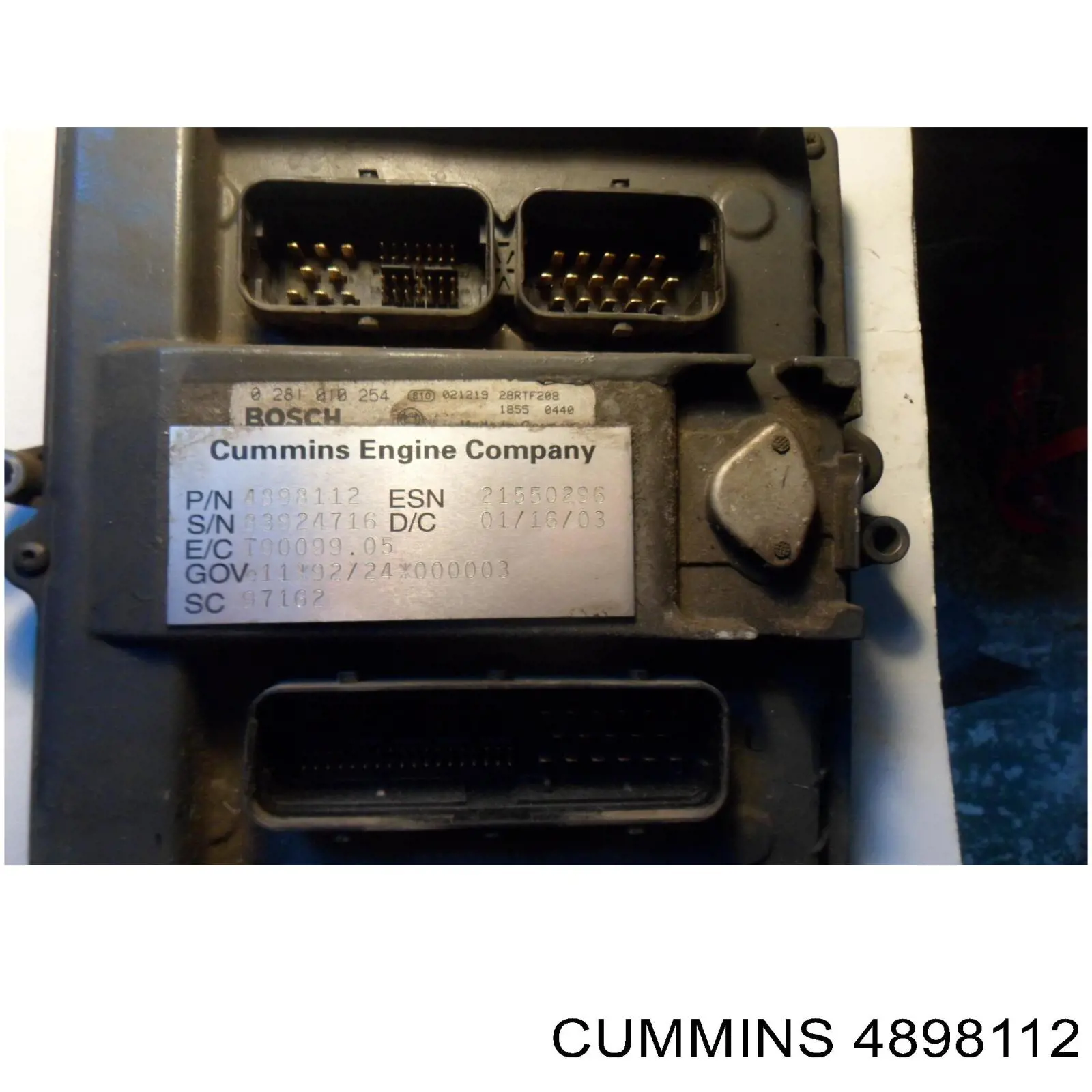 Купить 4898112 Cummins Электронный блок управления двигателем