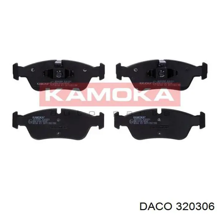 Купить 320306 Daco Колодки тормозные
