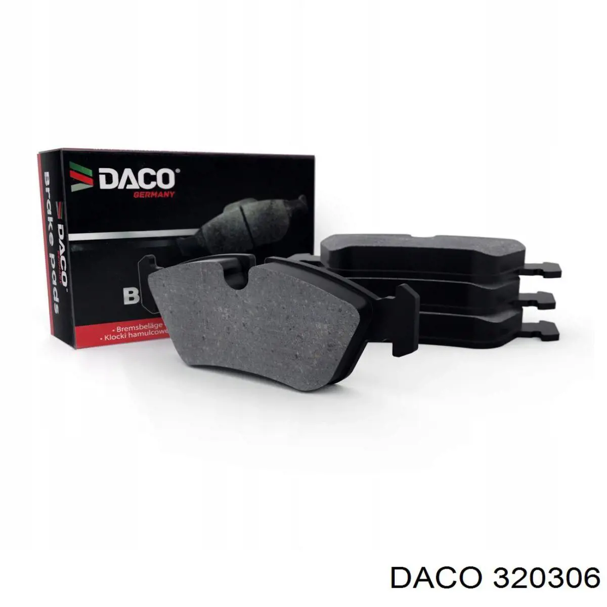 Колодки Daco 320306 цена, от 19.84 USD