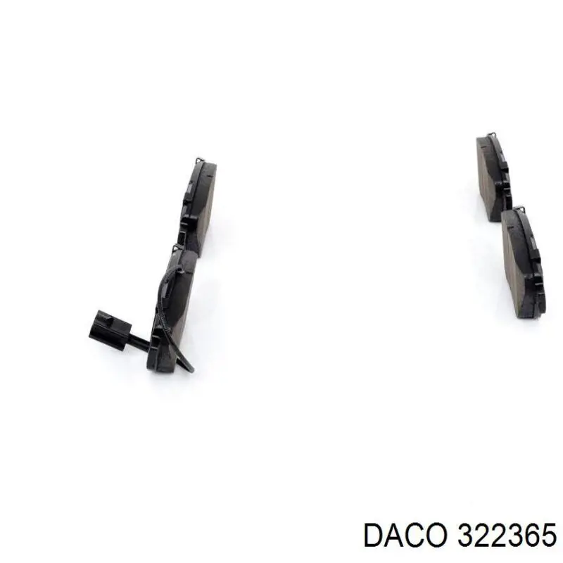 Тормозные колодки Daco 322365