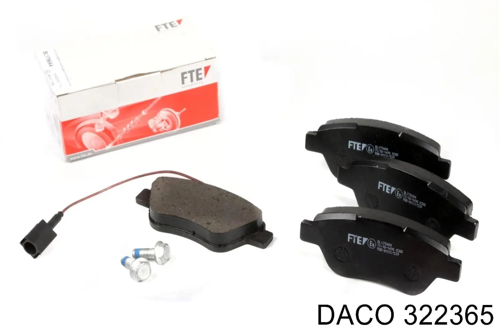 Колодки Daco 322365 цена, от 14.05 USD