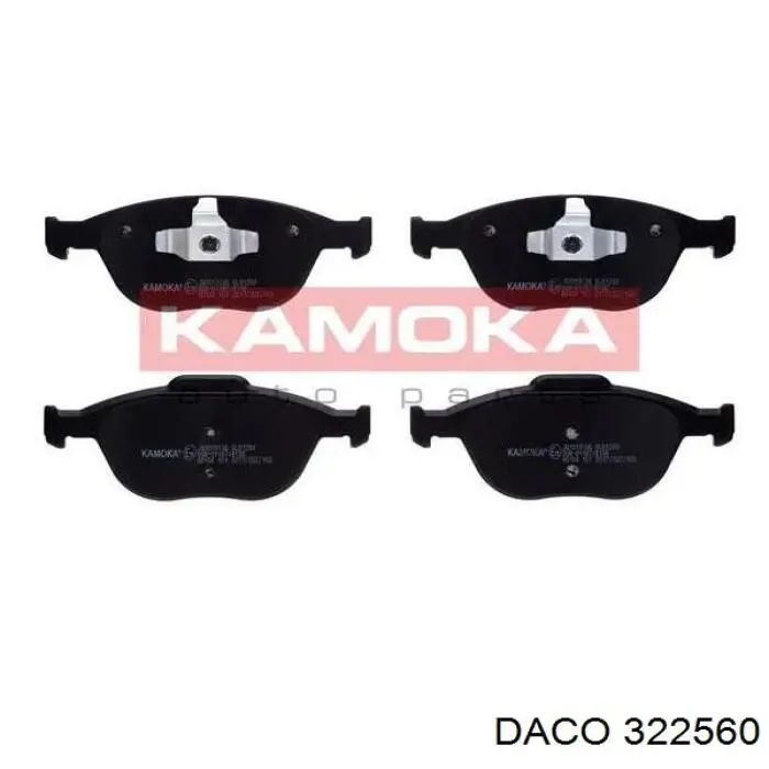 Колодки Daco 322560 цена, от 24.04 USD