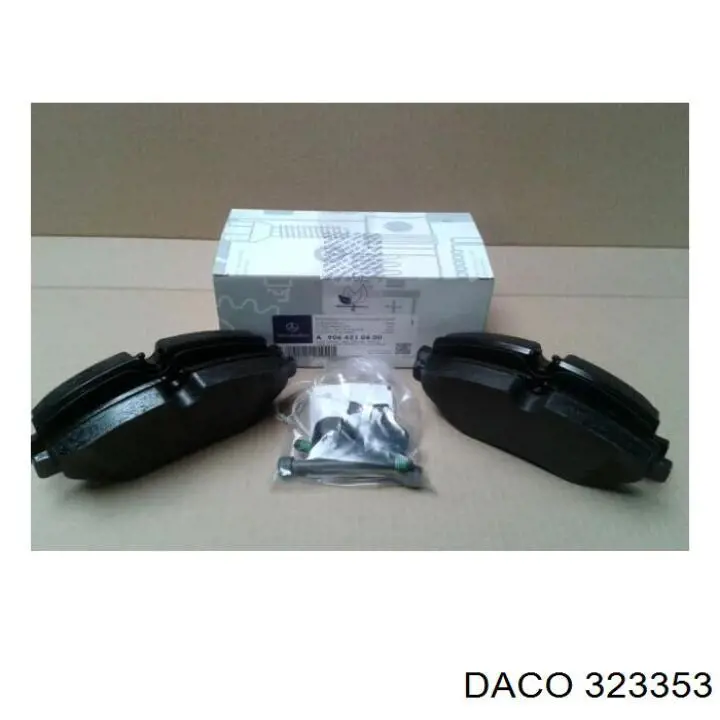 323353 Daco Колодки передние