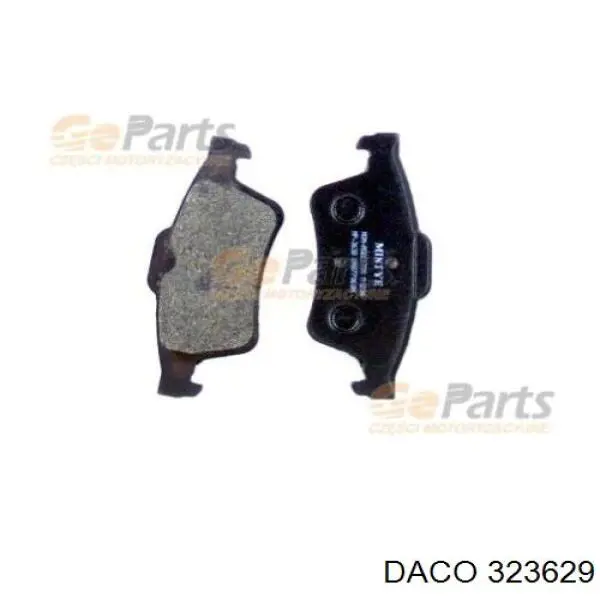 Колодки дисковые  Daco 323629 цена, от 17.82 USD
