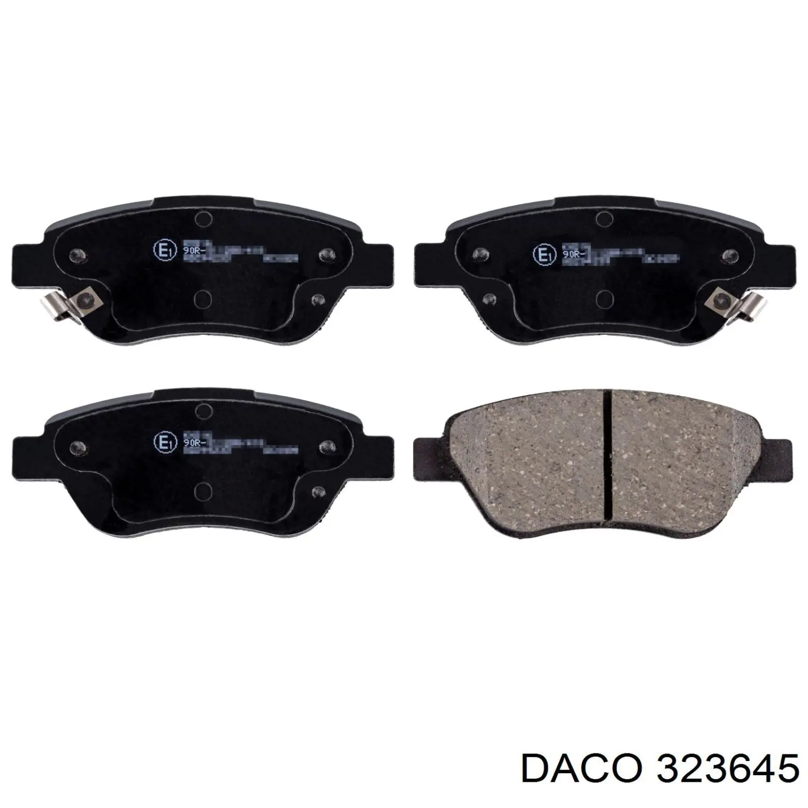 323645 Daco Колодки передние