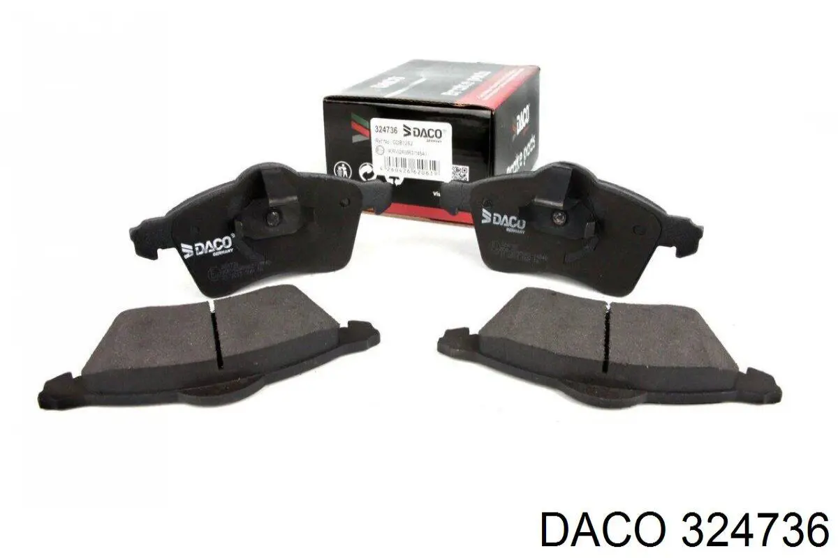 324736 Daco Колодки передние