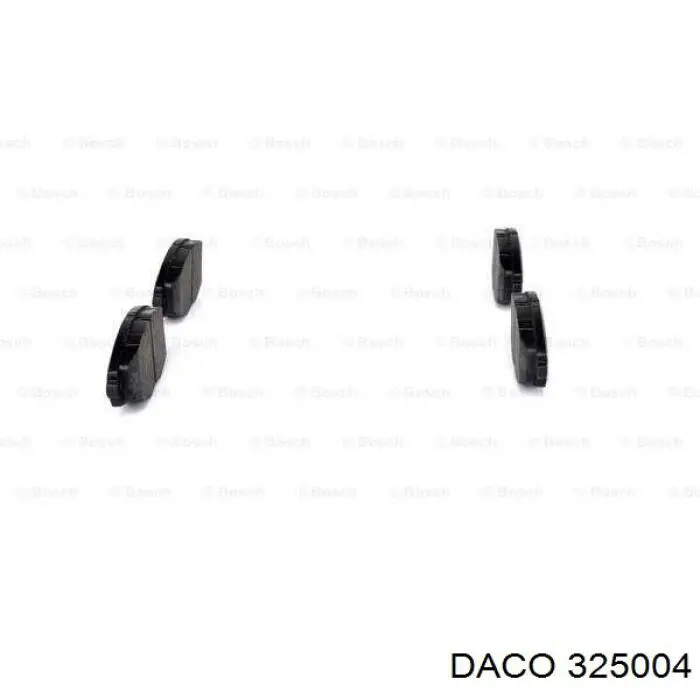 Колодки Daco 325004 цена, от 10.96 USD