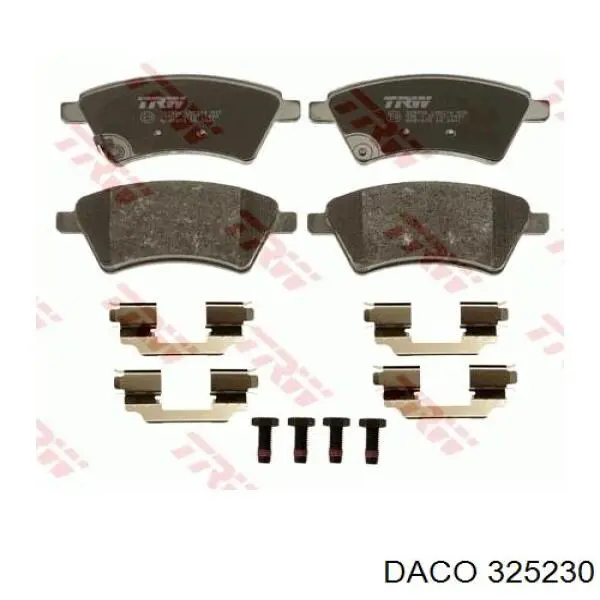 Колодки Daco 325230 цена, от 17.74 USD