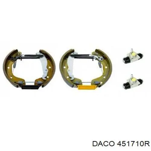 Амортизатор подвески передний левый Daco 451710R цена, от 35.16 USD