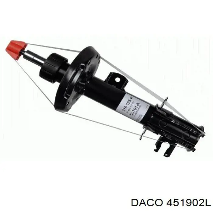 Амортизатор передней подвески левой Daco 451902L цена, от 40.58 USD