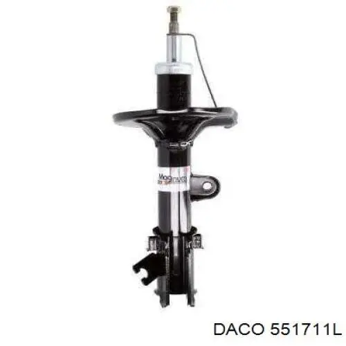 Купить 551711L Daco Амортизатор задний, левый