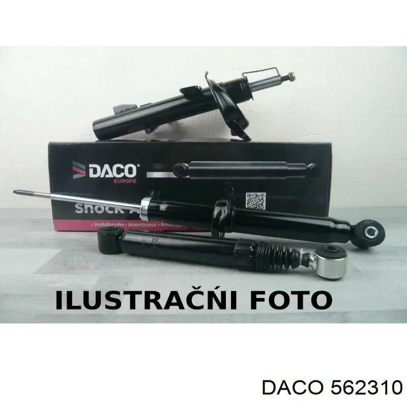 Купить 562310 Daco Амортизатор задней подвески