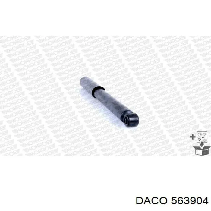 563904 Daco Амортизаторы задние