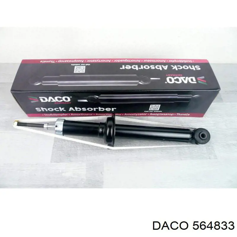 564833 Daco Амортизаторы задние