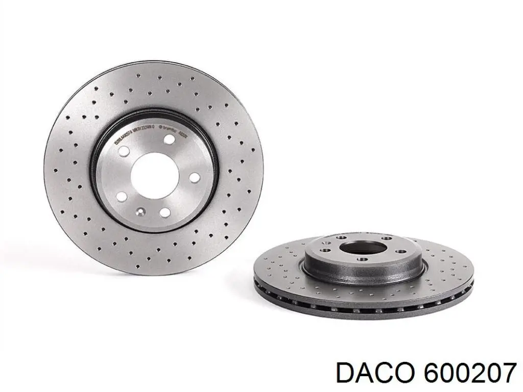 Тормоз дисковый передний Daco 600207 цена, от 49.38 USD