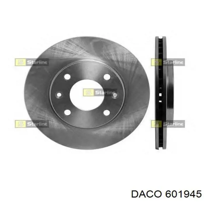 Купить 601945 Daco Ротор тормозной
