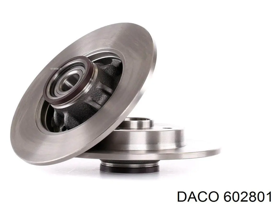 Купить 602801 Daco Диск тормозной задний