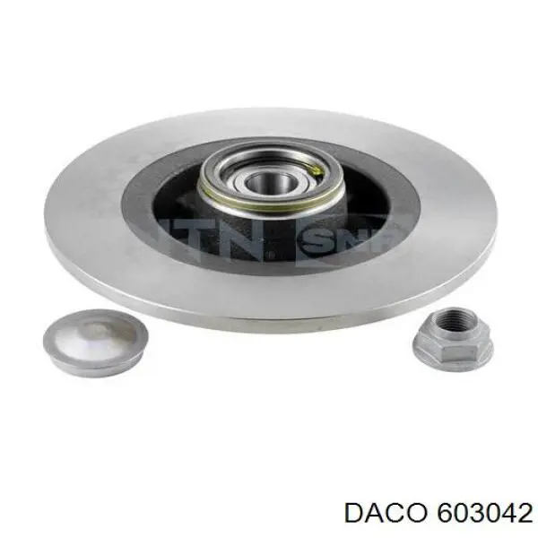 Задний тормозной диск Daco 603042 цена, от 73.84 USD