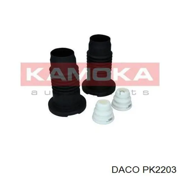 Буфер (отбойник) амортизатора переднего + пыльник Daco PK2203